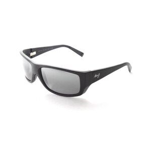 Maui Jim Wassup MJ123-02W Matte Black Wood Grain / Neutral Grey Polarized